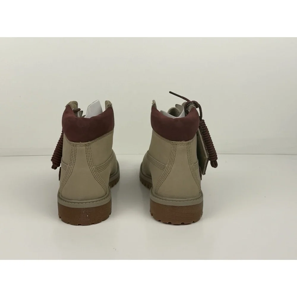 Timberland 6 inch Premium Boots Lemon Nubuck Kids 13 Youth Junior TB 0A6CVG